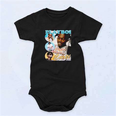 Playboi Carti Homage Young Rapper Baby Onesie Baby Clothes