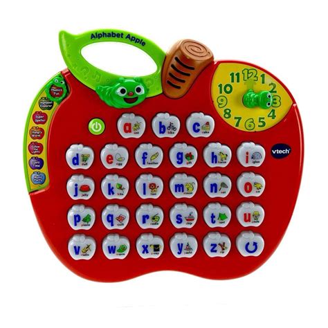 Vtech Large Alphabet Apple Educational Toy Light Up Buttons Phonic