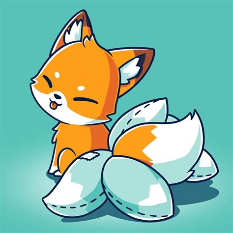 Cute Fox Drawing Cute Animal Drawings Kawaii Cute Cartoon Drawings