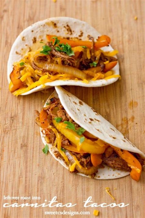 You open the fridge to be confronted by ghosts of sunday roast past. Turn Leftover Chuck Roast into Carnitas Tacos with this simple, easy and delicious r… | Leftover ...