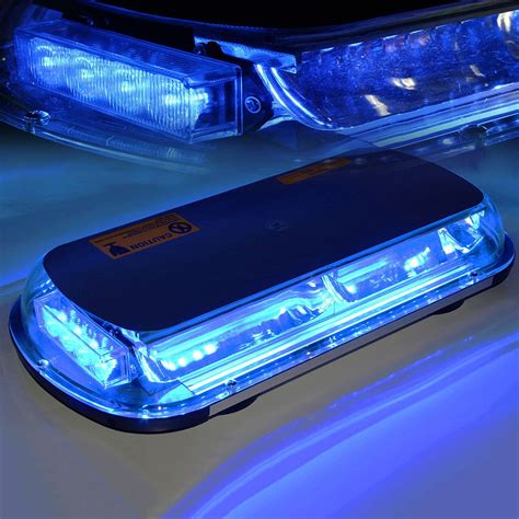 Xprite Blue Flare Series 44 Led Emergency Led Strobe Light With