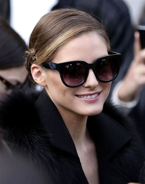 ♥️ Pinterest Deborahpraha ♥️ Olivia Palermo Wearing Black Sunglasses