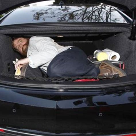 Zach Climbs Into Car Trunk At Hangover 3 Premiere E Online