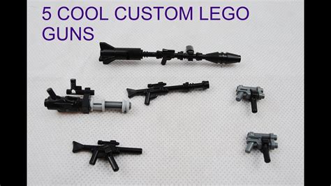 5 Cool Lego Custom Gun Ideas Youtube