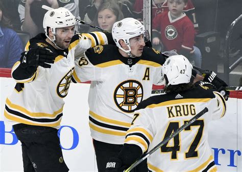 Brad Marchands 5th Overtime Goal Of Season Lifts Boston Bruins Over