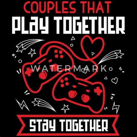 couples that play together stay together men s premium t shirt spreadshirt