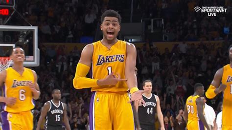 D Angelo Russell Drains His Th Three And Has Ice In His Veins Silver