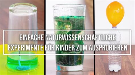 Kinder Experimente Mit Wasser