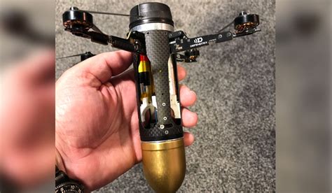 40mm Grenade Launched Drone Is Straight Out Of Scifi Carbontv