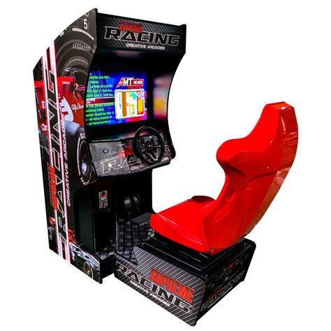 Racing Sit Down Arcade Machine Gotta Go Gaming