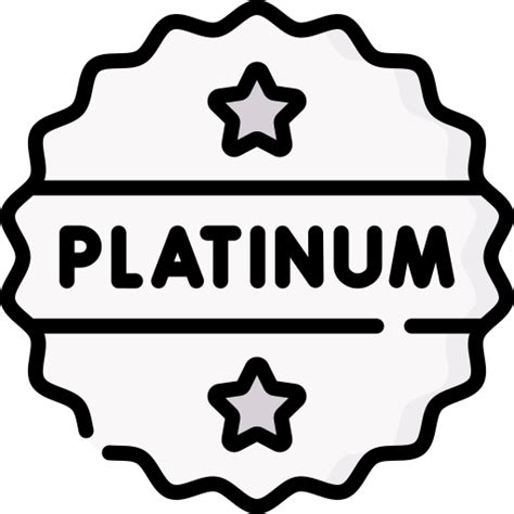 Platinum Special Lineal Color Icon