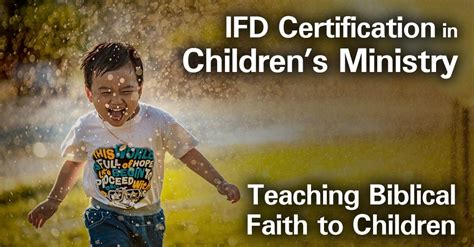 Ifdc110 Teaching Biblical Faith To Children