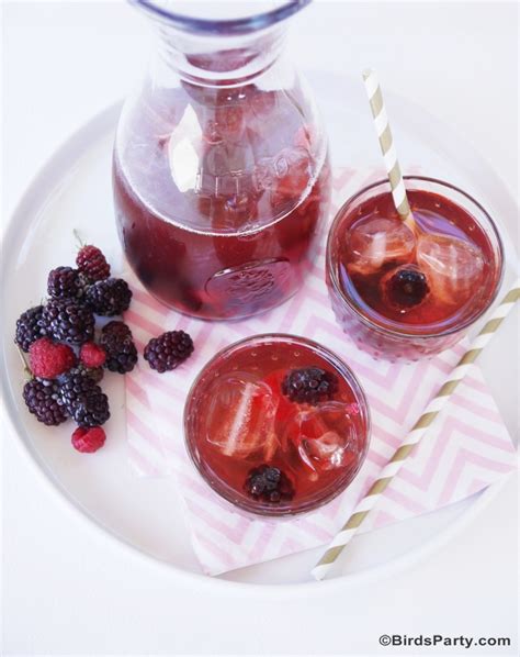 Red Berries Healthy And Skinny Iced Tea Recipe