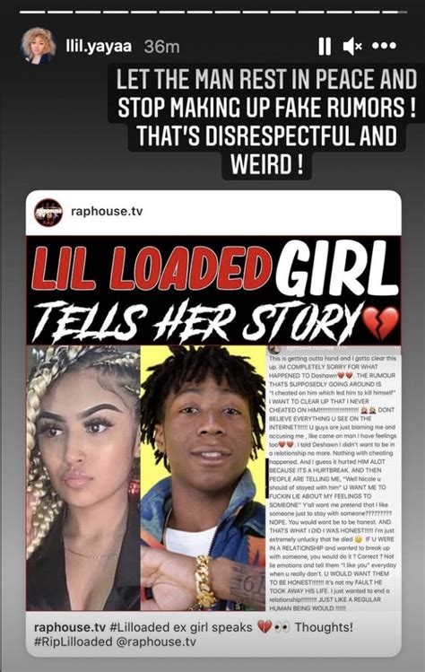 Woman Calls Out Page Claiming Shes Lil Loadeds Ex Girlfriend Who Cheated