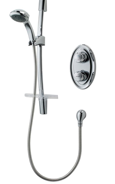 Triton Humber Unichrome Built In Thermostatic Mixer With Shower Kit