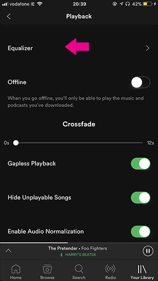 Even with a high quality pair of headphones, using the equalizer settings in spotify can help mold the sound to your preference. How to Enable an Equalizer for Spotify on iOS and Android