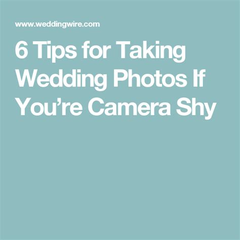 6 Tips For Taking Wedding Photos If Youre Camera Shy Iphone Food