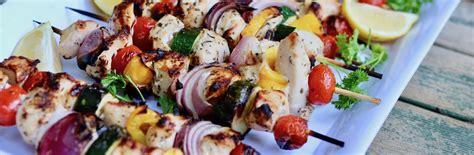 Grilled Mediterranean Chicken Kebabs