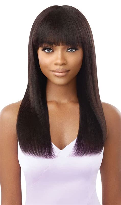 Amazon Com Outre Unprocessed Human Hair Mytresses Purple Label Full