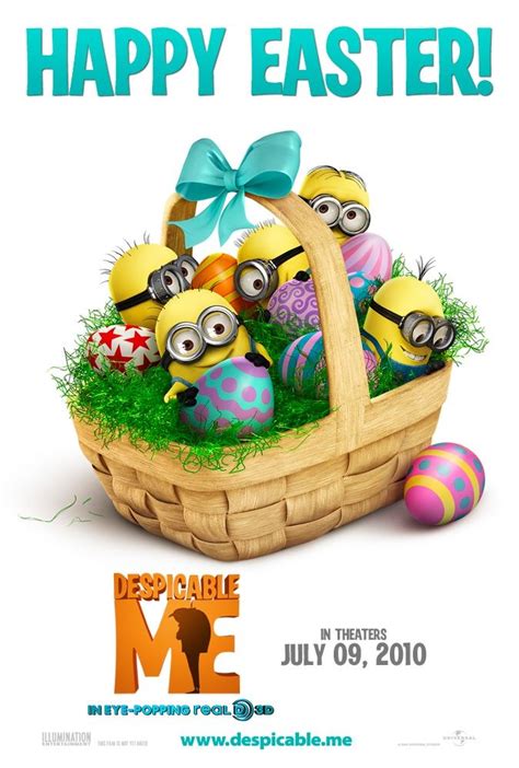Easter W The Minions ~ Despicable Me Ii 2013 Image Minions Cute