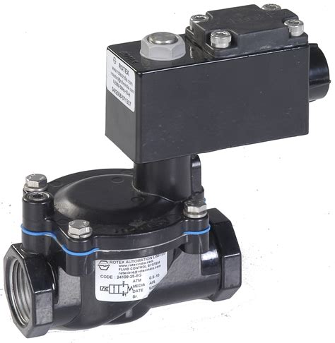 2 Way Diaphragm Operated Water Solenoid Valve Rotex Automation