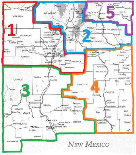 New Mexico Region Map Communications Workers Of America