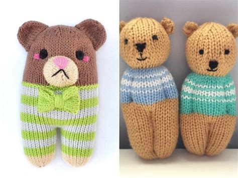 And richard steiff under his aunt margarete steiff's company in germany in the early years of the 20th century, and named after president theodore teddy roosevelt, the teddy bear became a popular children's toy, celebrated in story, song, and film. Easy Knitted Teddy Bears Free Patterns