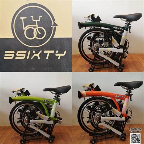 After more than 10 years of research and hard work, we have grown from a small studio with sales and design to a professional folding bicycle that integrates r&d, design, manufacturing, sales and service enterprise. 3Sixty Folding Bike 16" | Shopee Malaysia