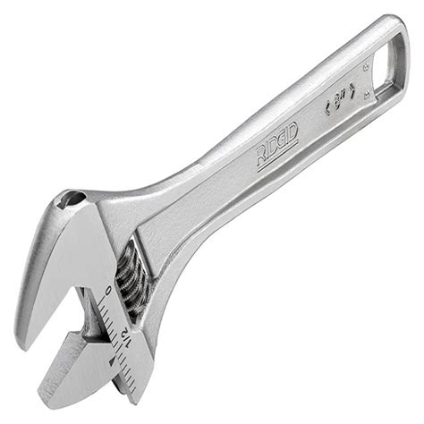 Ridgid Adjustable Wrench 6 Inch Alloy Steel 86902