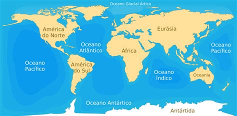 Oceanos Oceanos Do Planeta Terra Mapas E Informações Geografia