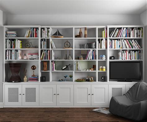 Top 15 Of Fitted Bookcases Photos