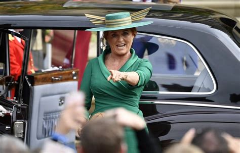 Sarah Ferguson Is The Star Of Her Own Show At Daughter Eugenie S