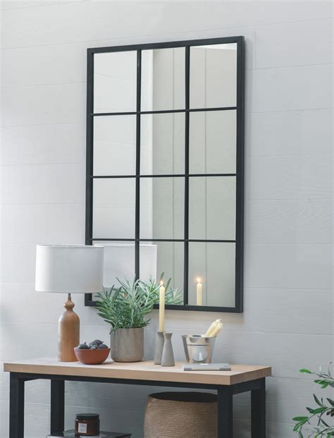 Indoor Outdoor Panel Mirror 120x80cm Fulbrook Garden Trading