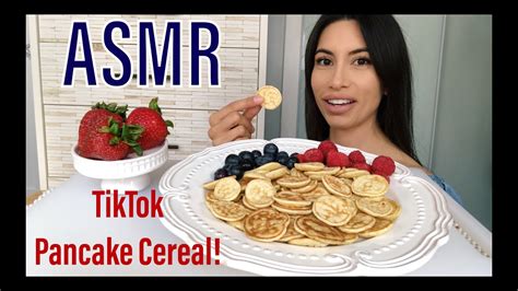 Viral Tiktok Pancake Cereal Asmr Youtube