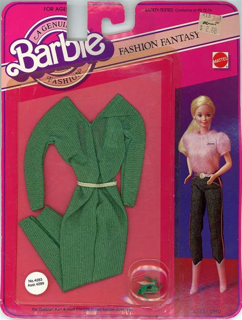 Barbie Fashion Fantasy 4283 1982 Kmart Exclusive Barbie Fashion Vintage Barbie Clothes