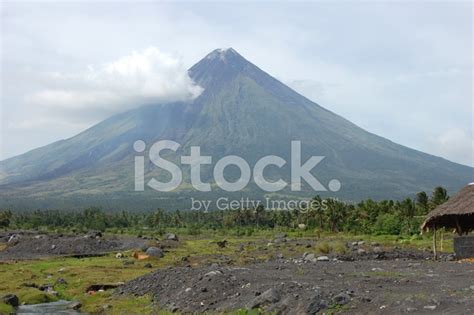 Mayon Volcano Perfect Cone Albay Philippines Stock Photo Royalty