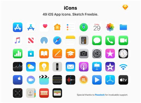 Apple App Icons Download Ui Freebies