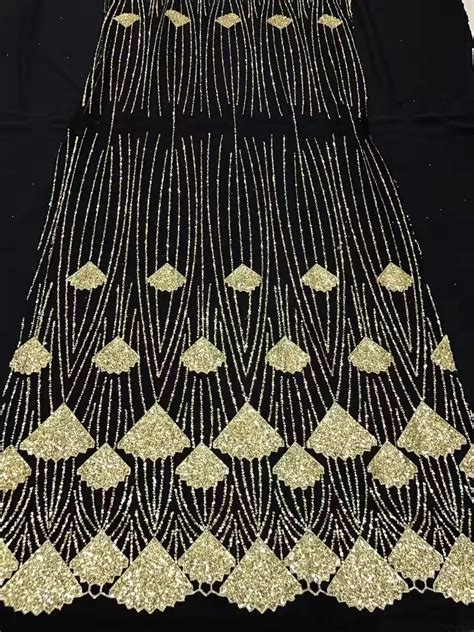 Latest African Guipure Lace Fabric Cgl 112306 High Quality With Glitter African Cord Lace Free
