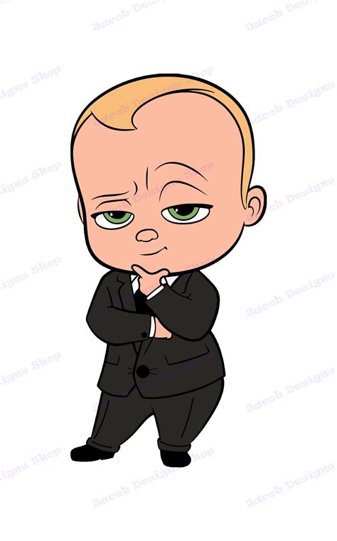 The Boss Baby Svg 3 Svg Dxf Cricut Silhouette Cut File Etsy