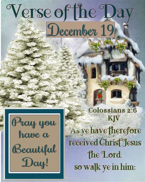 15738j December19 2019 Colossians2v6 Christmas Greetings Quotes
