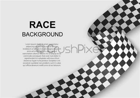 Checkered Flag Background Vector Illustration Stock Vector Crushpixel