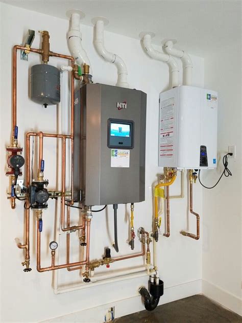 Nti High Efficiency Propane Boiler For In Floor Radiant Heat Grundfos