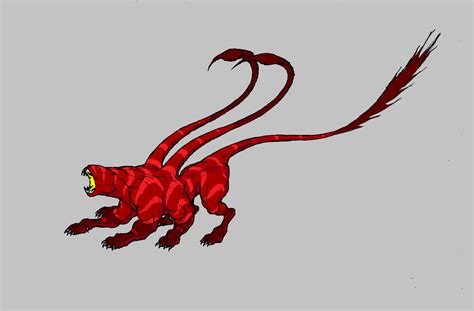 072 Displacer Beast Red Color By Krigg On Deviantart