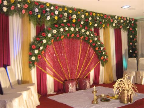 Design Of Kerala Wedding Stage Decoration And House Design Kerala