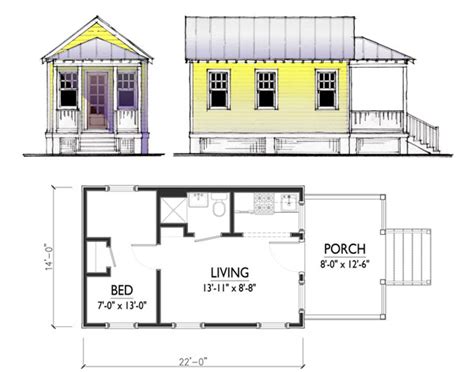 My aim are small cottages with a resort feel. Katrina House - The Tiny Life