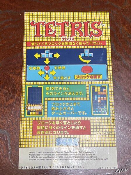 Tetris Videogame By Atari Games Museum Of The Game
