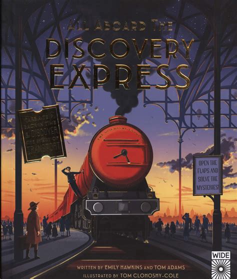 All Aboard The Discovery Express Open The Flaps And Solve The