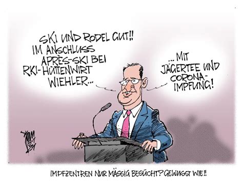 Der seit wochen in der kritik stehende impfstoff von astrazeneca soll laut einer neuen studie auch für frauen über 60 riskant sein. -Janson-Karikatur-aktuelle politische Karikaturen, Cartoons