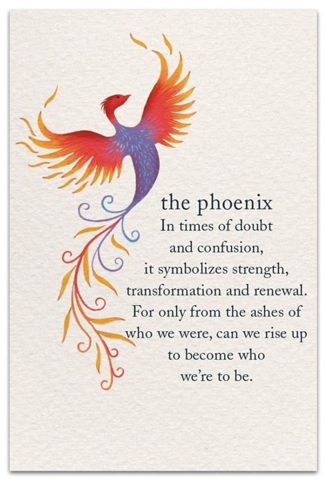 Phoenix Symbols And Meanings Spiritual Symbols Words