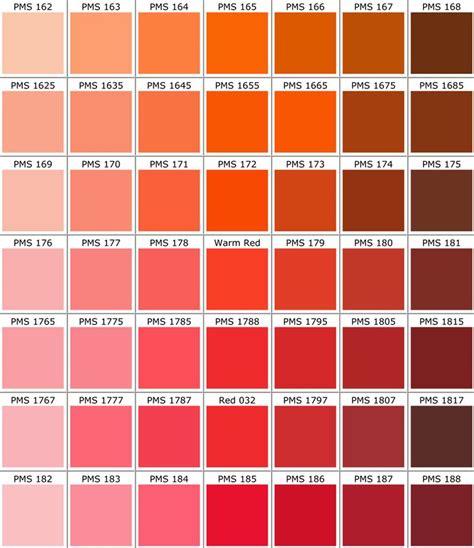 Pin By Krush Agency On Color Charts Pantone Color Chart Pms Color